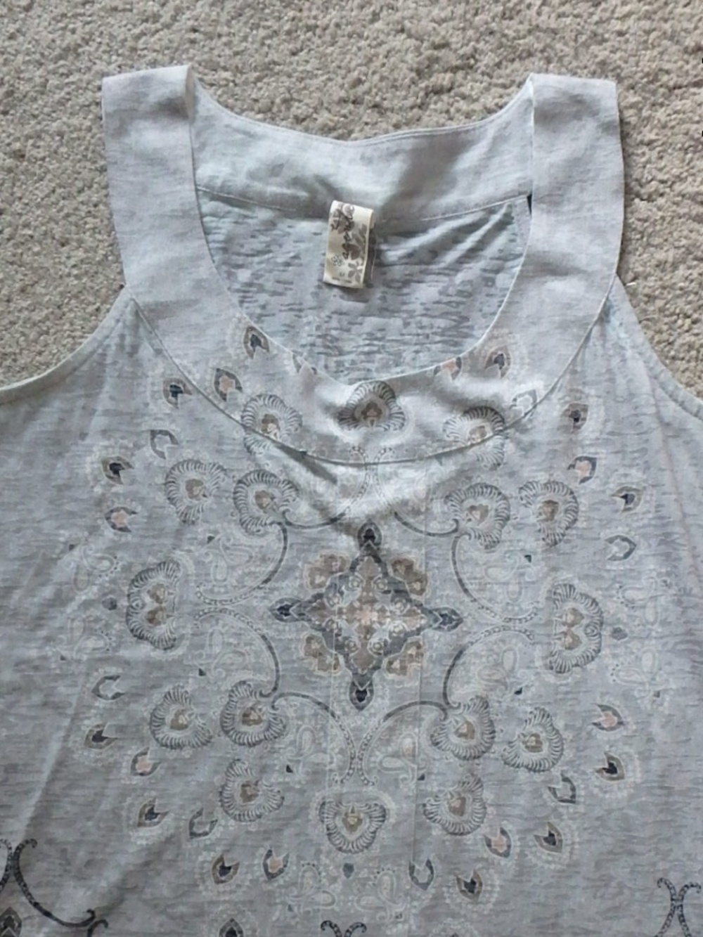 Aventure printed tank top